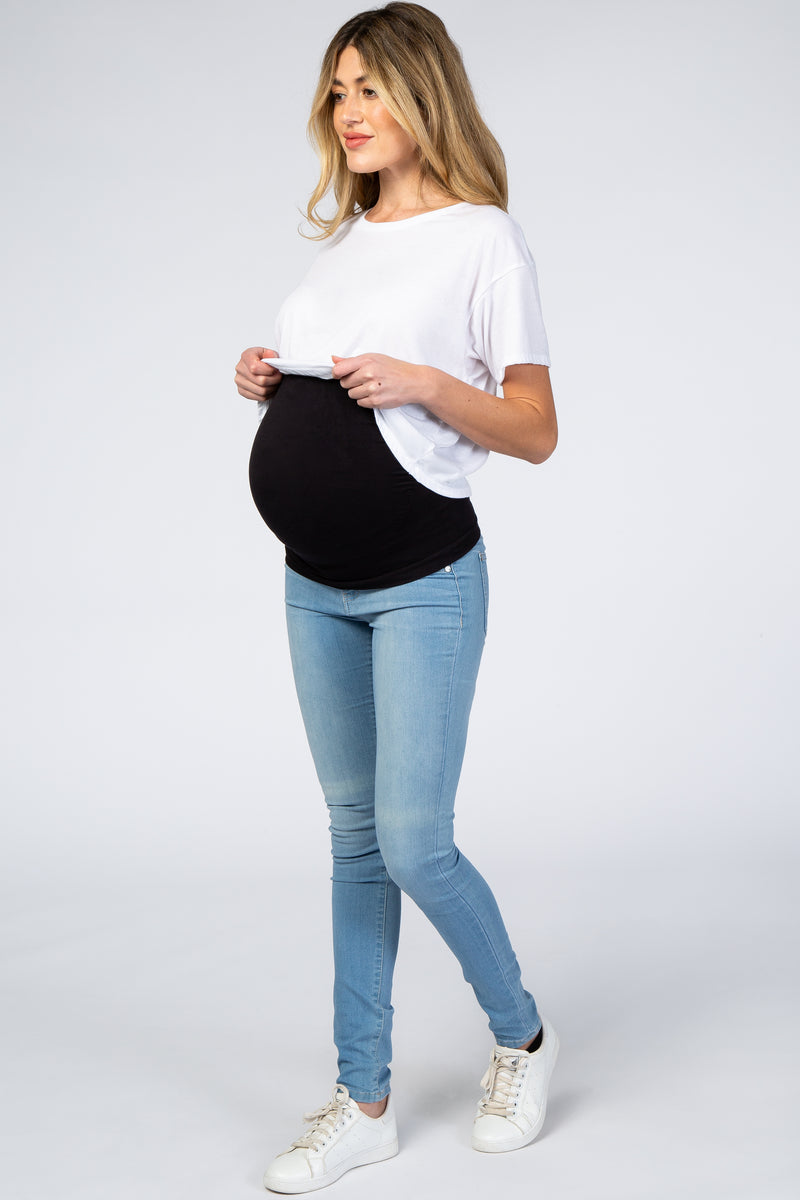 Beige Belly Bandit Belly Boost Pregnancy Support Wrap– PinkBlush