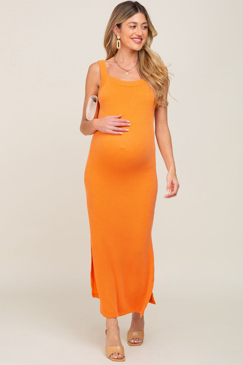 Orange Maternity Dresses