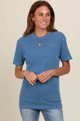 Blue Basic T-Shirt