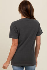 Charcoal Basic T-Shirt