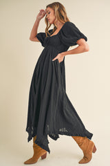 Black Flowy Dress