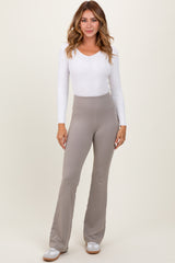 Light Grey Flared Leggings