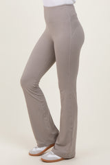 Light Grey Flared Leggings