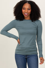 Jade Basic Long Sleeve Top