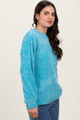 Jade Chenille Knit Sweater