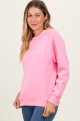 Peach Fleece Sweatshirt