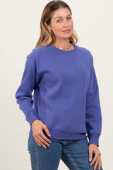 Periwinkle Fleece Sweatshirt