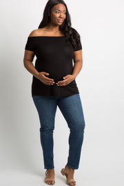 PinkBlush Navy Blue Basic Plus Maternity Denim Jeans