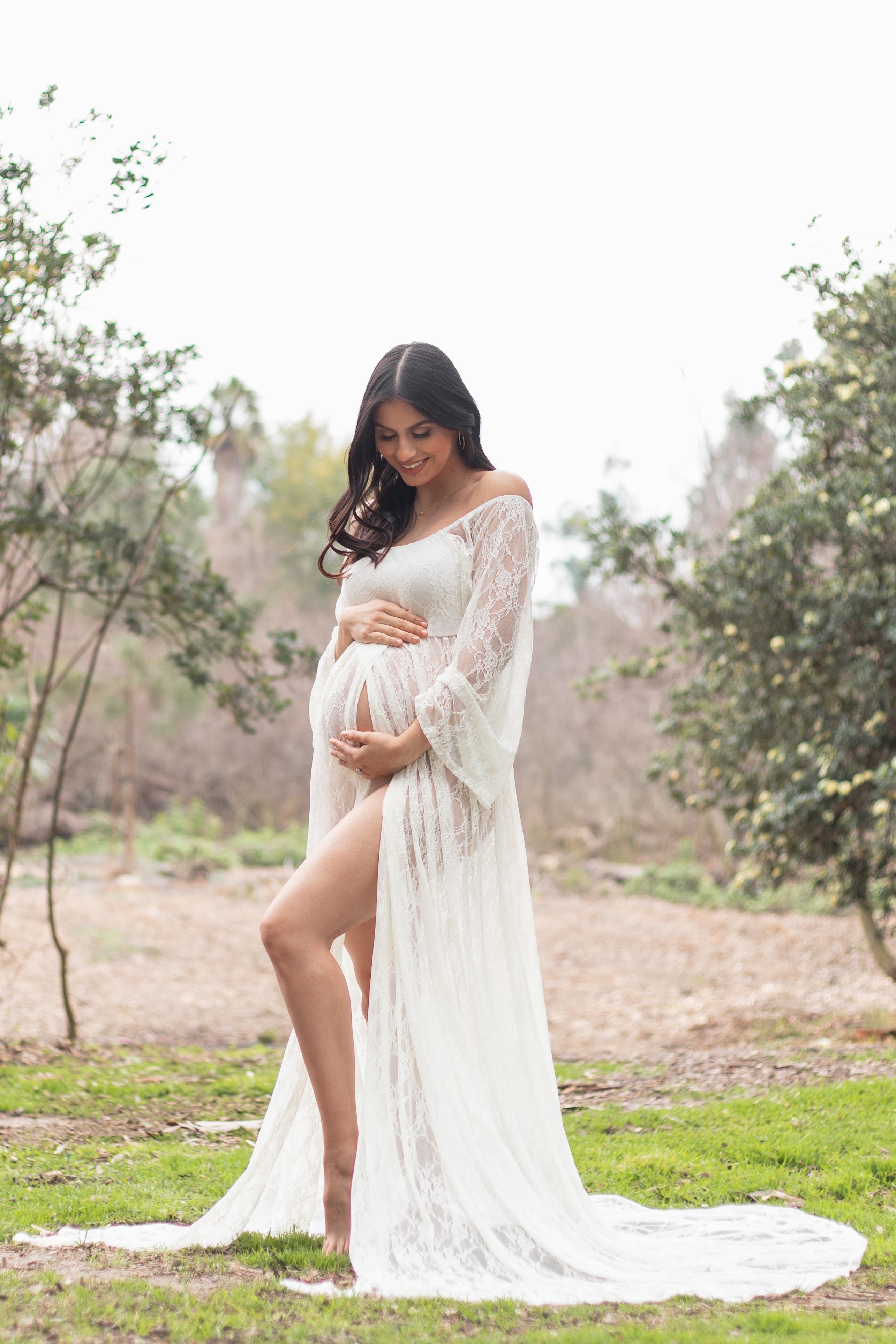 Maternity shoot gowns best sale