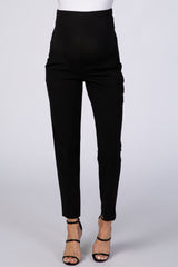 PinkBlush Black Cropped Maternity Pant