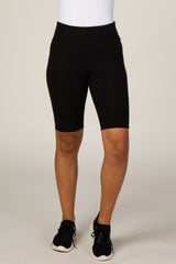 Black Biker Short