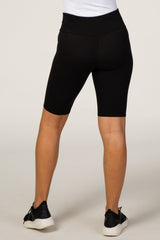 Black Biker Short