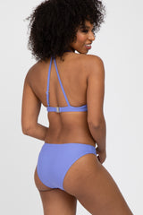 Periwinkle Strappy Two-Piece Bikini Set