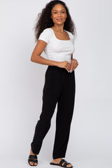 Black Linen Pants