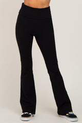 Black Flared Leggings