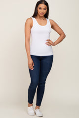 Ivory Seamless Tank Top