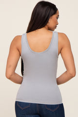 Heather Grey Seamless Tank Top