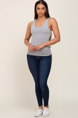 Heather Grey Seamless Tank Top