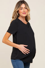 Black Bravado Designs Short Sleeve Nursing Top