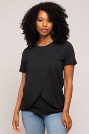 Black Bravado Designs Short Sleeve Nursing Top