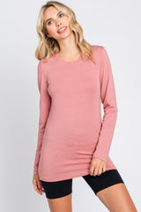 Mauve Long Sleeve Top