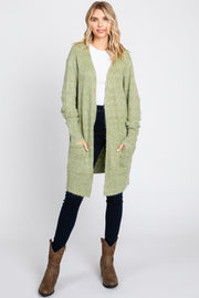 Sage Basic Knit Cardigan