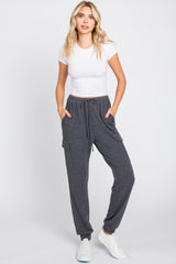 Charcoal Cargo Maternity Lounge Maternity Pants