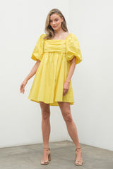 Yellow Bow Dress