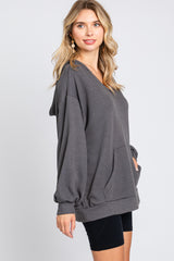 Charcoal Front Pocket Hoodie