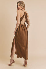 Bronze Maxi Dress