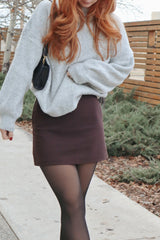 Silver Bubble Sleeve Sweater