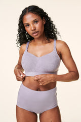 Bravado Grey Intrigue Balconette Nursing Bra