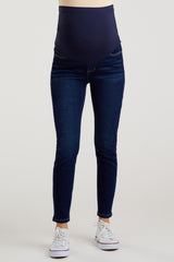 Navy Skinny Maternity Jeans