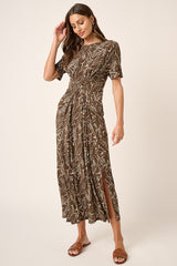 Mocha Two-Way Maxi Dress