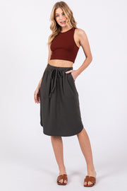 Charcoal Skirt