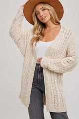 Cream Knit Cardigan