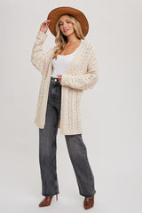 Cream Knit Cardigan