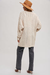 Cream Knit Cardigan