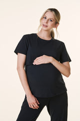 Black Bravado Lift Up Nursing/Maternity Top