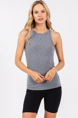 Grey Heathered Tank Top