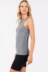 Grey Heathered Tank Top