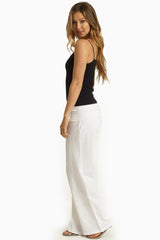 White Linen Pants