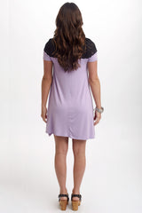 Lavender Lace Top Dress