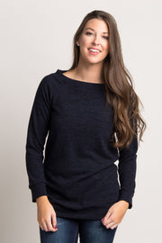 Navy Basic Sweater