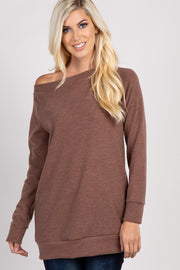 Mocha Basic Sweater