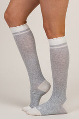 Heather Grey Belly Bandit Maternity Compression Socks