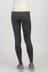 Charcoal Maternity Active Leggings