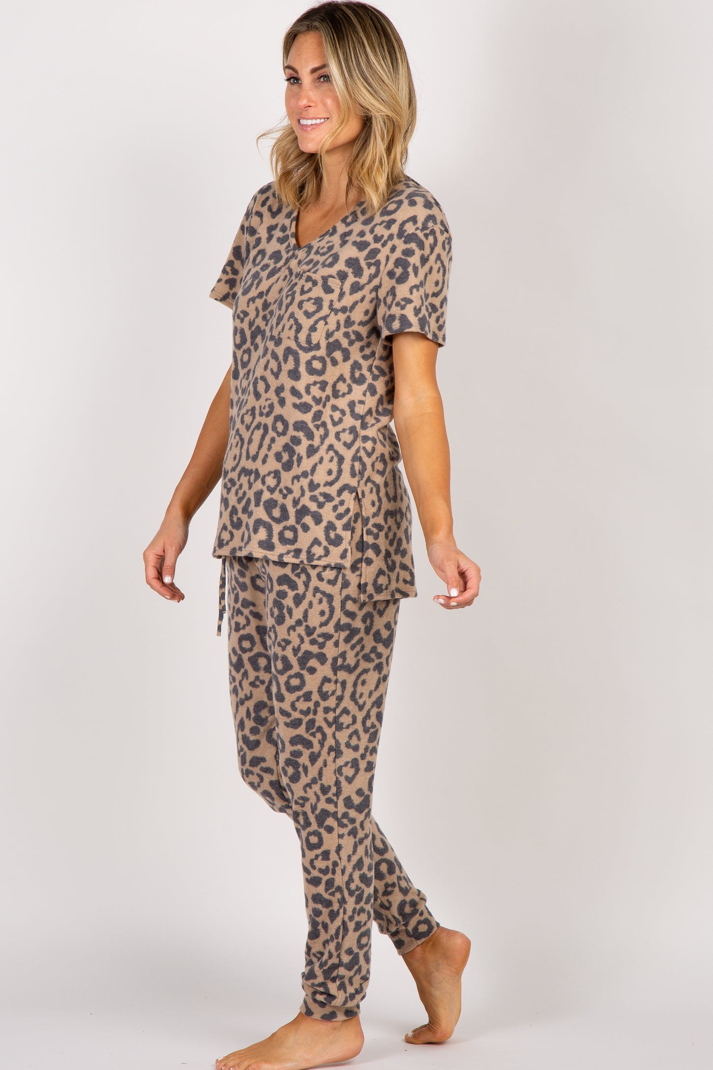 Leopard pajama 2024 set