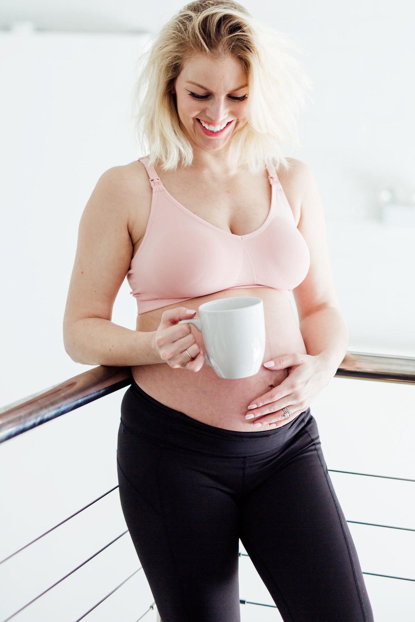 Body Silk Seamless Yoga Maternity/Nursing Bra
