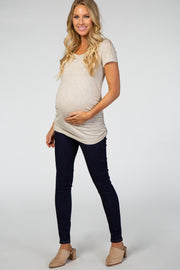 PinkBlush Navy Blue Maternity Skinny Jeans